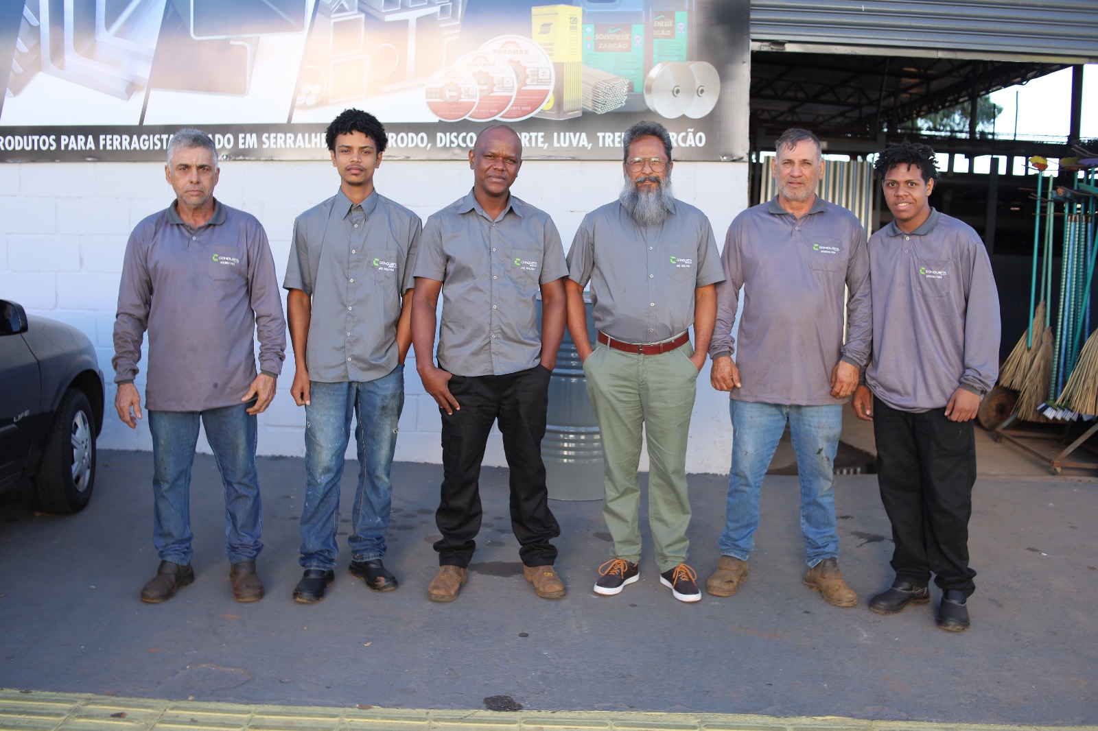 Nossa Equipe da Conquista Reciclagem