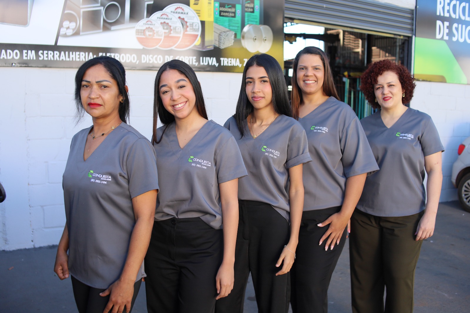 Nossa Equipe da Conquista Reciclagem